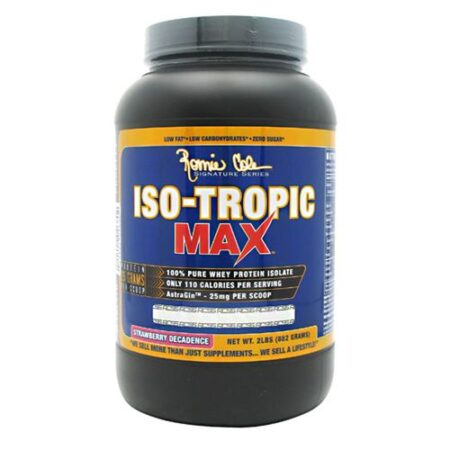 Ronnie Coleman Signature Series Iso-Tropic Max, Decadência de morangos - 2 lbs