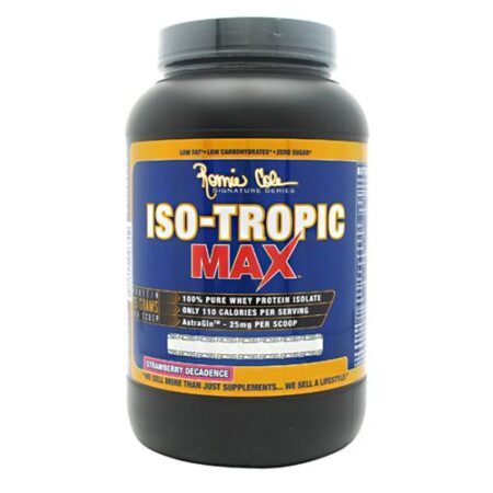 Ronnie Coleman Signature Series Iso-Tropic Max, Decadência de morangos - 3.5 lbs