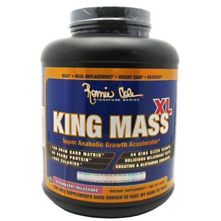 Ronnie Coleman Signature Series King Mass XL, Milkshake de morango - 6 lbs