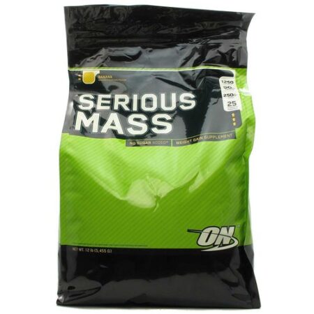 Serious Mass Optimum Nutrition Banana 12 lbs/ 5.44 kg