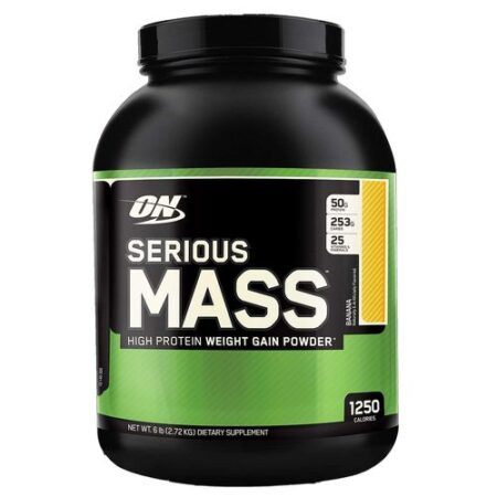 Serious Mass Optimum Nutrition Banana 6 lbs/ 2.72 kg