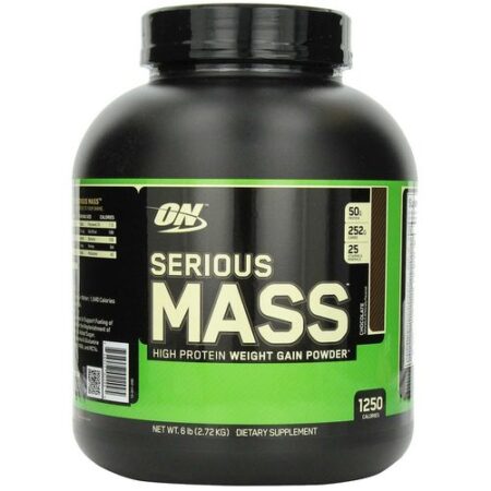 Serious Mass Optimum Nutrition Chocolate 6 lbs/ 2.72 kg