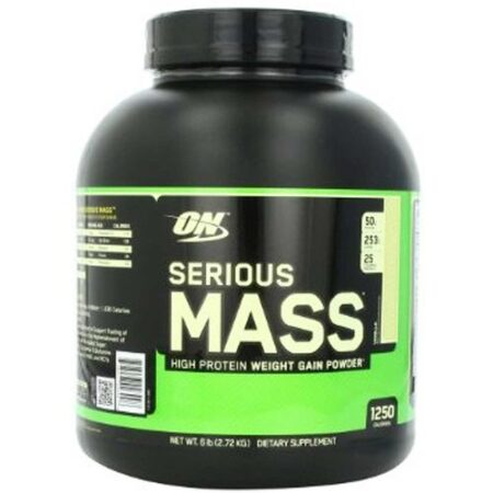 Serious Mass Optimum Nutrition Baunilha 6 lbs/ 2.72 kg