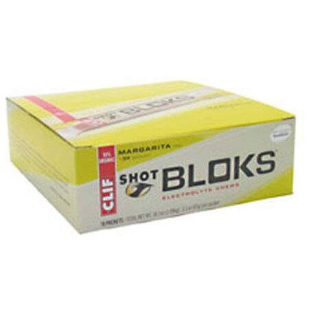 Clif Bar, Barras Energéticas Shot Bloks™, Sabor Margarita - 18 Pacotes