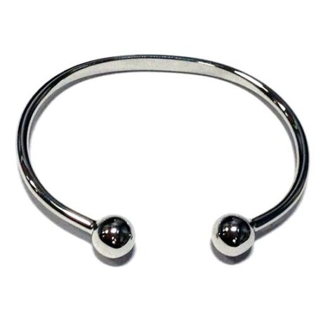 Magnetic, Bracelete de Bolas de Prata - 1 Pulseira