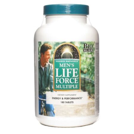 Source Naturals, Life Force Multiple™ para Homens- 180 Comprimidos