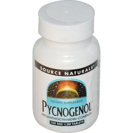 Source Naturals, Pycnogenol 100 mg - 60 Tabletes