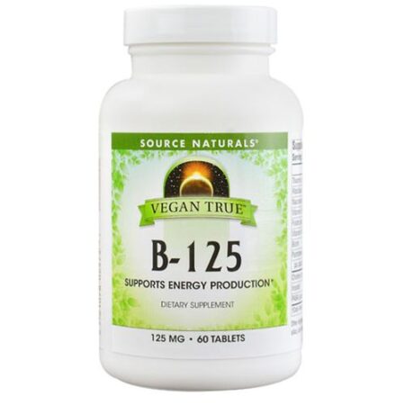 Source Naturals Vegano True B-125 - 60 Tabletes