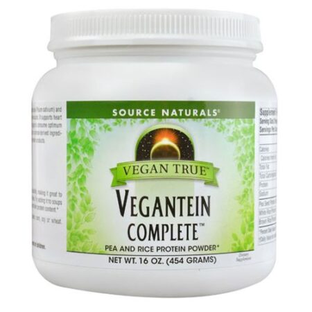 Source Naturals, Vegan True™ Proteína Completa em Pó - 454g (16 oz)