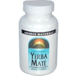 Source Naturals Erva-Mate Extrato Padronizado 90 Tabletes: Energia e Foco Natural para o Seu Dia