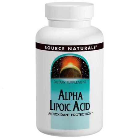 Source Naturals, Ácido Alfa-Lipóico 100 mg - 60 Cápsulas