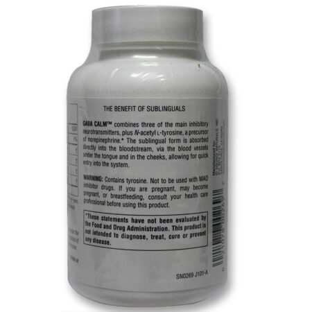 Source Naturals, GABA Calm, Sublingual - 120 Tabletes - Image 3