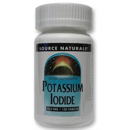 Source Naturals, Iodeto de Potássio - 120 Comprimidos