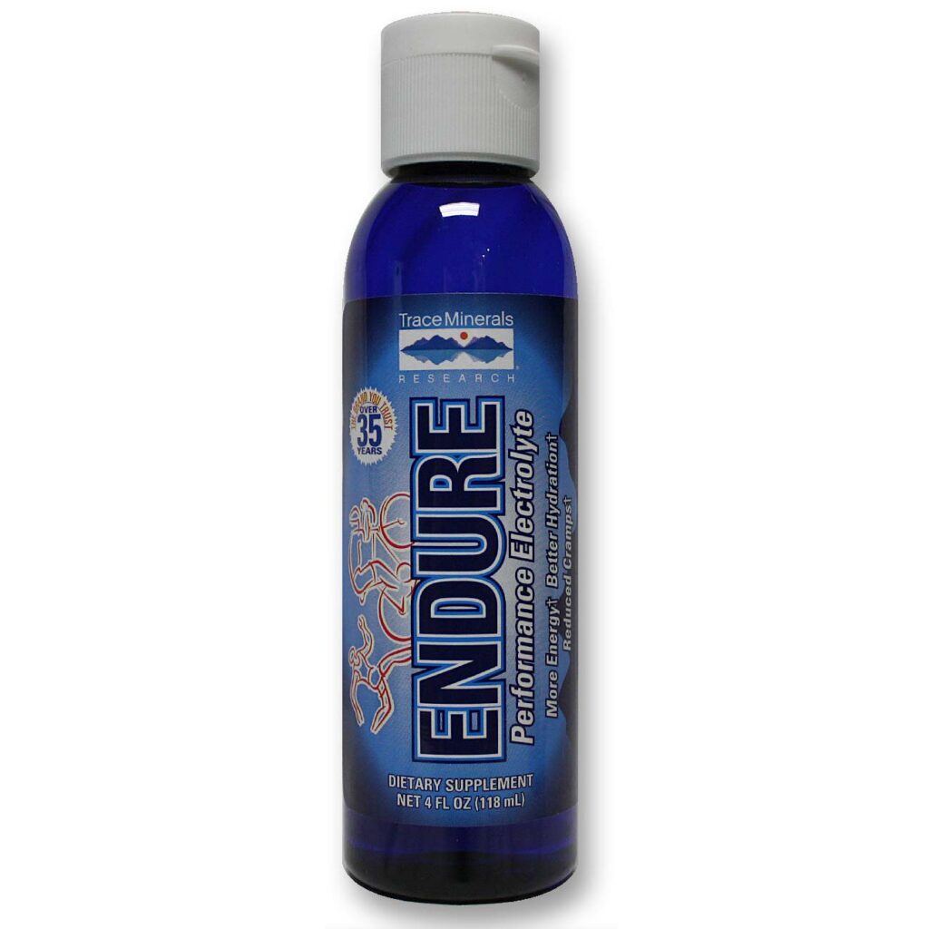 Trace Minerals Research Perseverar Desempenho de Eletrólitos 118 ml - Reposição Mineral Essencial