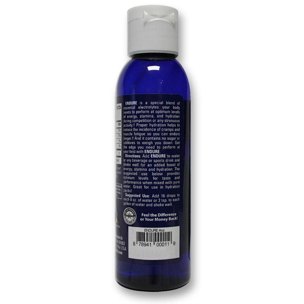 Trace Minerals Research Perseverar Desempenho de Eletrólitos 118 ml - Reposição Mineral Essencial - Imagem 3
