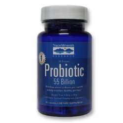Probióticos 55 Bilhões Trace Minerals Research – Saúde Intestinal Completa