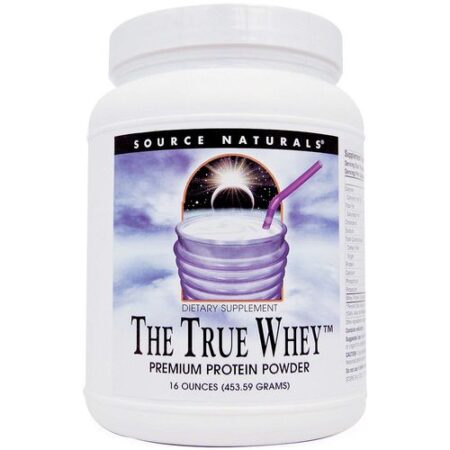 Source Naturals, True Whey™, Baunilha - 453.59 g (16 oz)