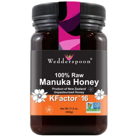 Wedderspoon® Organic, Mel Manuka100% Integral KFactor™ 16 - 500 g