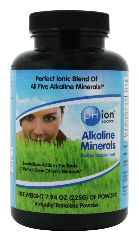 Pó de minerais alcalinos - 7.94 oz. pHion Balance