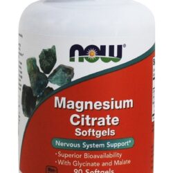 Citrato de Magnésio - 90 Softgels NOW Foods