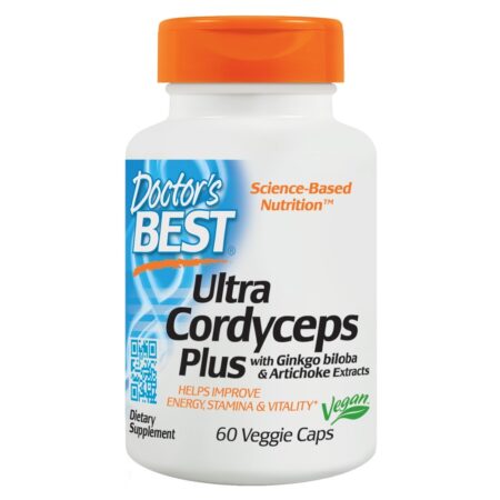 Extremista Cordycep Mais 750 mg. - Cápsulas vegetarianas 60 Doctor's Best