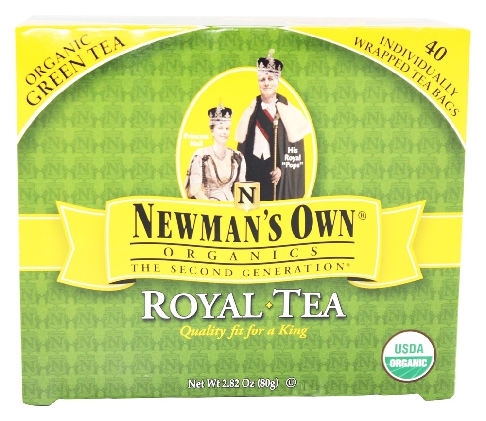 Chá Verde Real Orgânico - 40 Saquinhos de Chá Newman's Own Organics