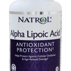 Ácido Alpha Lipóico Proteção Antioxidante 600 mg. - 45 Tablets Natrol