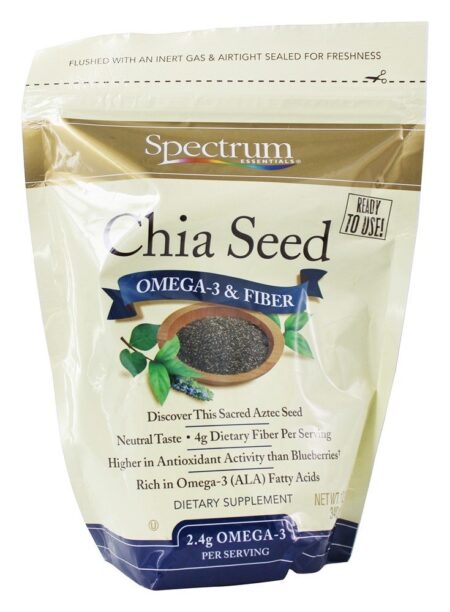 Semente de Chia - 12 oz. Spectrum Essentials