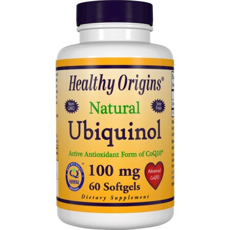 Kaneka Ubiquinol Natural 100 mg. - 60 Softgels Healthy Origins