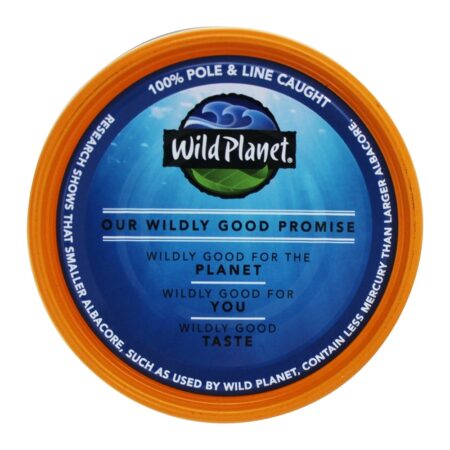 Selvagem Atum branco Atum Não Sal Adicionado - 5 oz. Wild Planet - Image 3