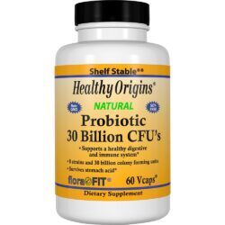 Probiótico 30 Bilhões de UFC - Cápsulas vegetarianas 60 Healthy Origins