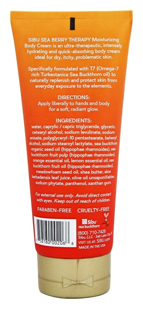 Creme Corporal Hidratante - 6 fl. oz. Sibu Beauty - Imagem 2