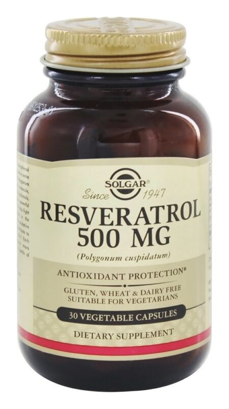 Resveratrol 500 mg. - Cápsulas vegetarianas 30 Solgar