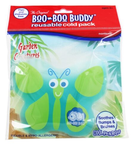 Borboleta reutilizável de design de criaturas de jardim de Boo Boo Buddy