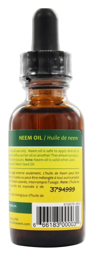 Theraneem Organix Neem óleo Huile De Neem - 1 fl. oz. Organix South - Imagem 3