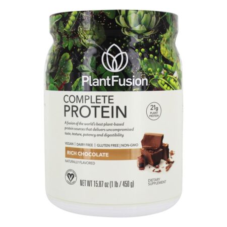 Chocolate Rico em Proteína Completa - 1 lb. PlantFusion