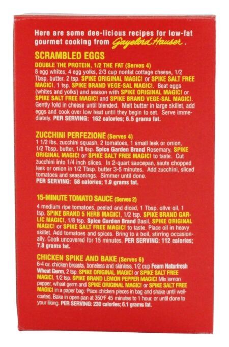 Spike Tempero Natural Gourmet Original Magic - 14 oz. Modern Products - Image 4