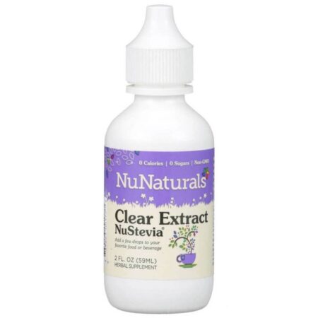 NuStevia Clear Extract Liquid - 2 fl. oz. NuNaturals