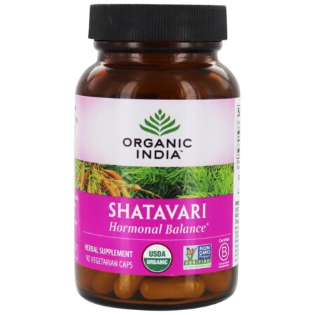 Shatavari Hormonal Balance - Cápsulas vegetarianas 90 Organic India