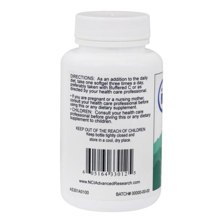 Esqualeno Óleo de Fígado de Tubarão 500 mg. - 100 Softgels Advanced Research - Image 3