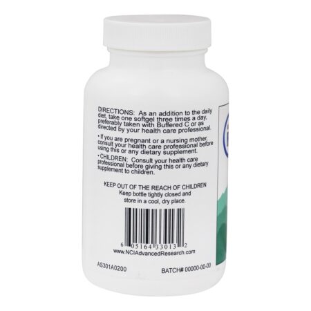 Esqualeno Óleo de Fígado de Tubarão 500 mg. - 200 Softgels Advanced Research - Image 3