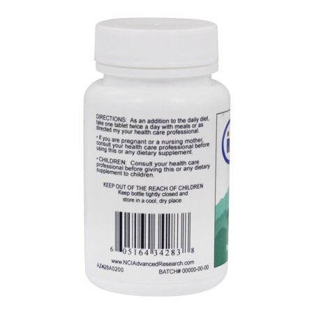 Arginato de Zinco 60 mg. - 200 Tablets Advanced Research - Image 3