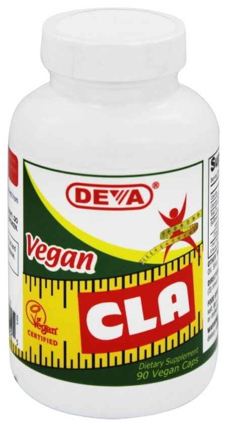 Ácido Linoléico Conjugado Vegan CLA - Cápsulas vegetarianas 90 Deva Nutrition