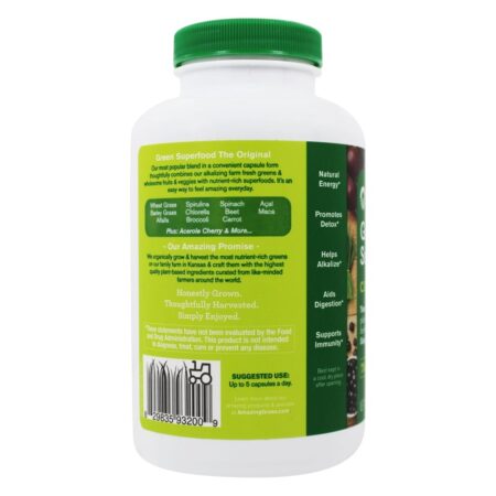 Green SuperFood 650 mg. - Cápsulas vegetarianas 150 Amazing Grass - Image 3