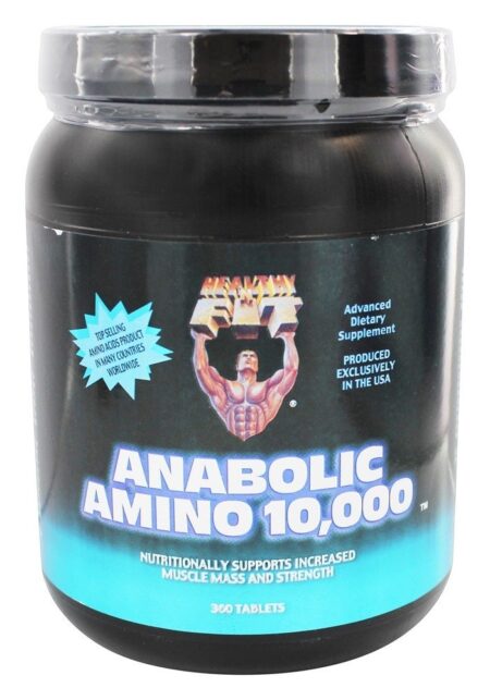 Amino anabolizante 10000 - 360 Tablets Healthy N' Fit