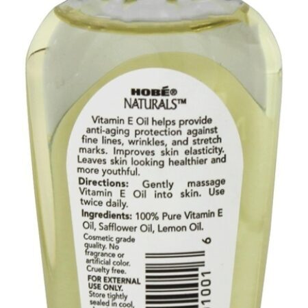 Óleo de Vitamina E 100 % Pure Proteção Antioxidante 50000 IU - 2 fl. oz. Hobe Labs - Imagem 2