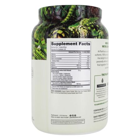 Proteína Vegetal Completa Natural - Sem estévia - 1.85 lb. PlantFusion - Image 2