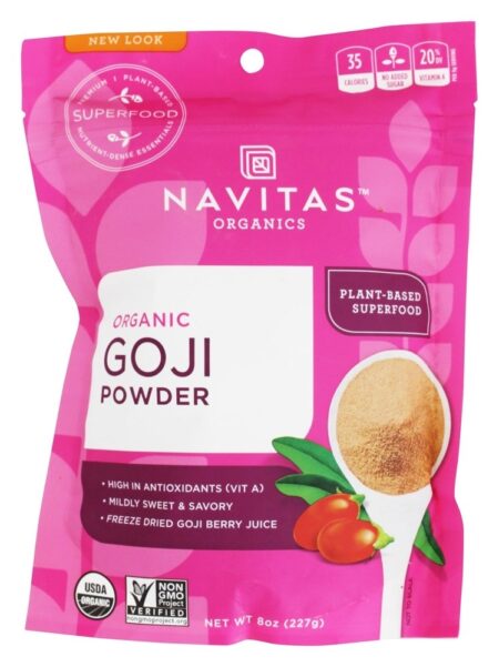 Pó Congelado Orgânico Congelado - 8 oz. Navitas Organics