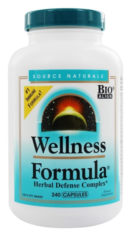 De bem-estar Fórmula De ervas Defesa Complexo - Cápsulas 240 Source Naturals