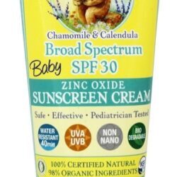 Camomila de protetor solar para bebês e Calêndula 30 SPF - 2.9 fl. oz. Badger